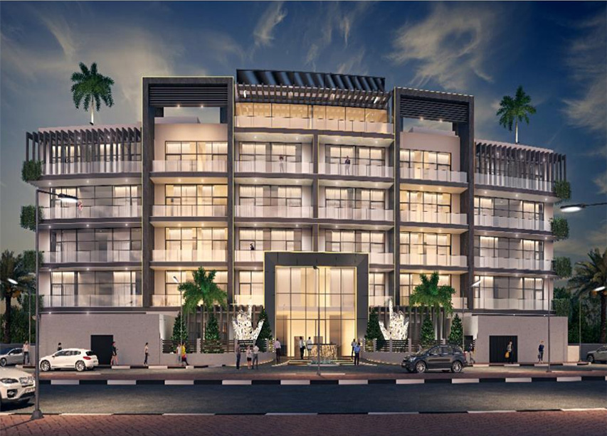 Ridwaa g+4+r dubai south